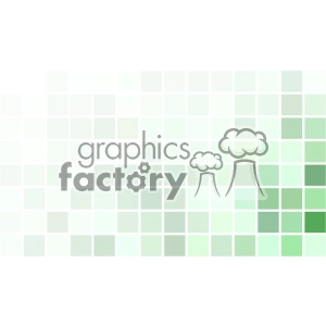vector business card template shades of green pixel geometric corner text design