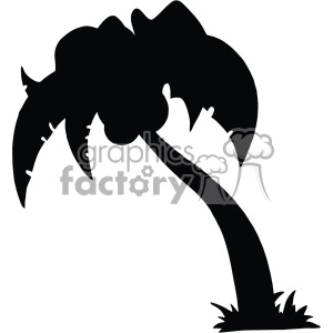 cartoon palm tree vector svg cut files silhouette cricut studio die cuts design