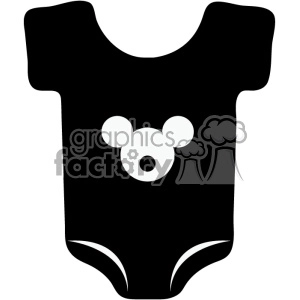 baby onesie vector icon