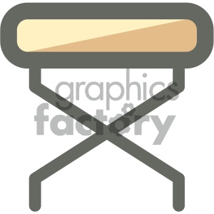 massage bed furniture icon