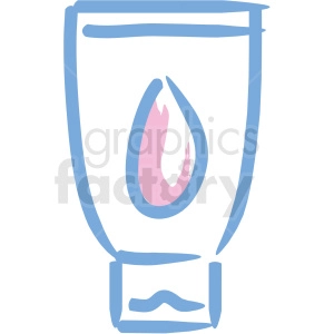 hand lotion cosmetic vector icons