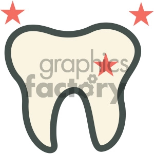 teeth cleaning dental vector flat icon designs