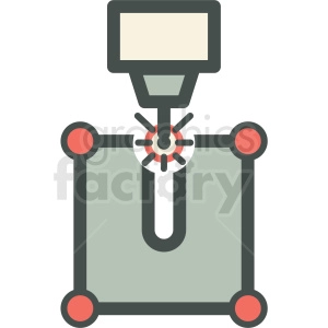 plasma machine manufacturing icon