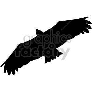 hawk silhouette vector