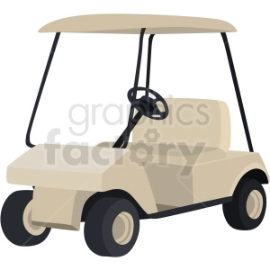 golf cart vector clipart