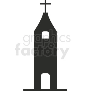 religious building silhouette vector clipart