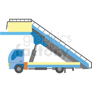 passenger stair truck for airplane
