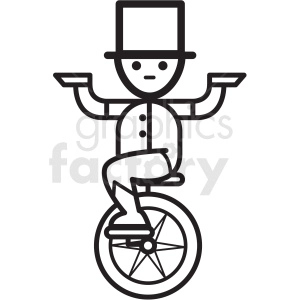 circus performer clipart icon