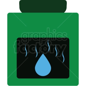 lotion container flat vector icon