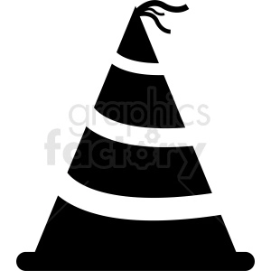 birthday party hat vector clipart