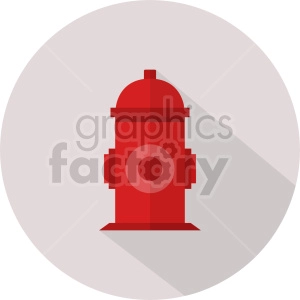 fire hydrant vector icon graphic clipart 1
