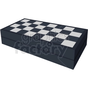 closed chess board vector clipart