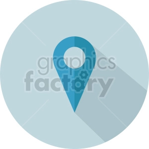 map marker vector icon graphic clipart 1
