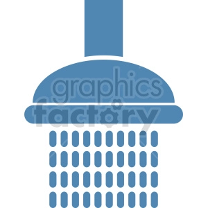 shower vector graphic icon