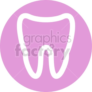 tooth icon vector set