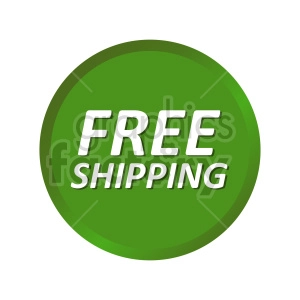free shipping icon vector clipart