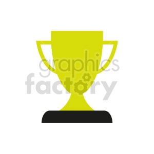 trophy vector graphic