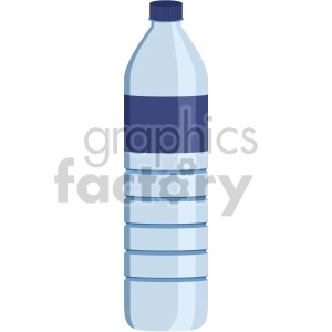 water bottle flat icons