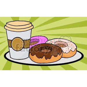 3489-Coffe-Cup-With-Donut