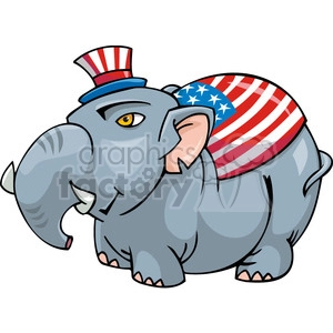 Republican mascot character