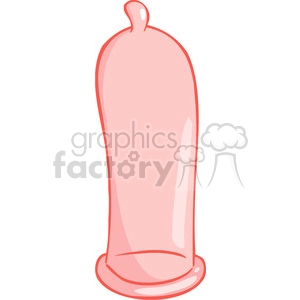 5159-Pink-Condom-Royalty-Free-RF-Clipart-Image