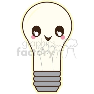 Light Bulb vector clip art image