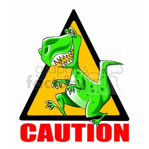 caution t rex crossing