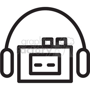 cassette tape player icon