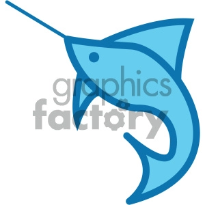 swordfish ocean icon