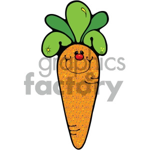 cute cartoon carrot