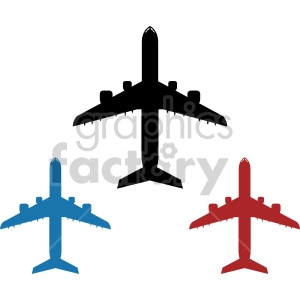 set of airplanes