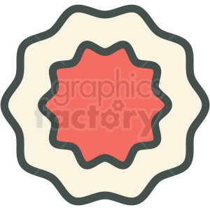 badge vector icon clip art