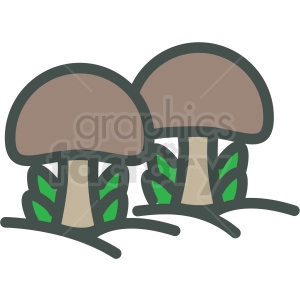 mushroom vector icon