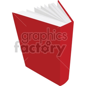 open red book no background