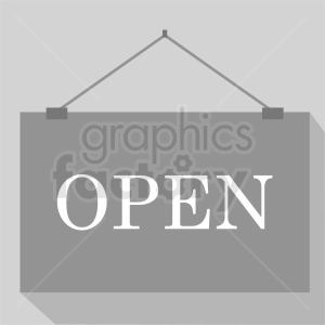 open sign clipart