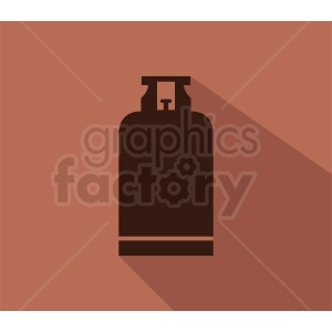 tank vector clipart on square background