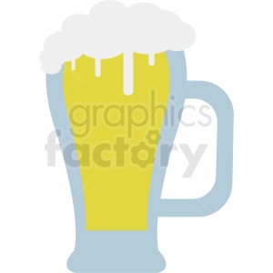 vector beer glass