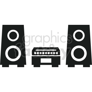 stereo vector icon graphic clipart 5