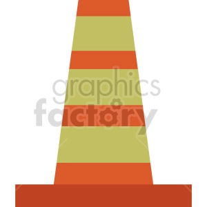 construction cone graphic clipart 3