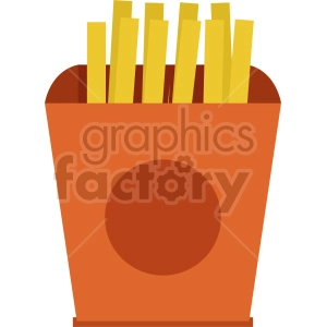 french fries clipart