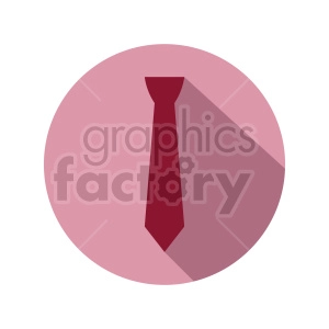 red vector tie clipart icon