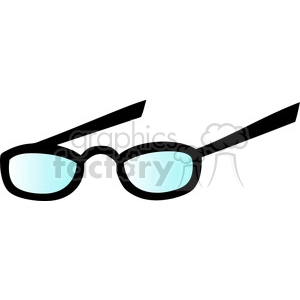 cartoon vector eyeglasses