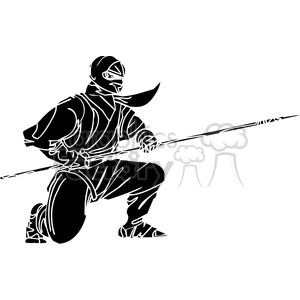 ninja clipart 026