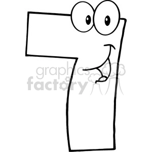 5007-Clipart-Illustration-of-Number-Seven-Cartoon-Mascot-Character