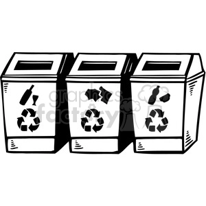 eco recycle bins