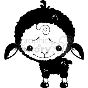 Sheep Black 1