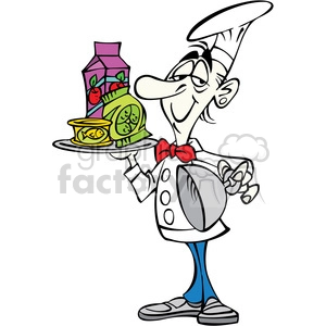 cartoon chef character