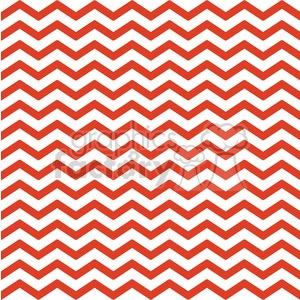 The clipart image depicts a repeating chevron design pattern consisting of red zigzag stripes against a solid white background.