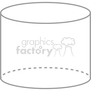 geometry empty cylinder math clip art graphics images