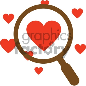 looking for love vector icon